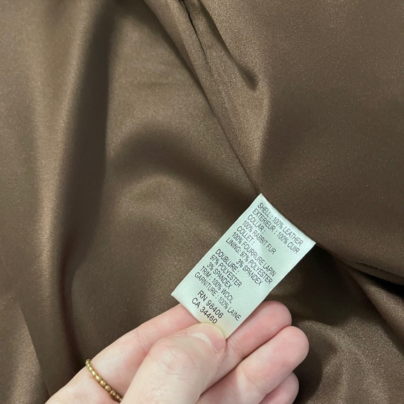 Theory Leather Jacket - Picture 3 of 3